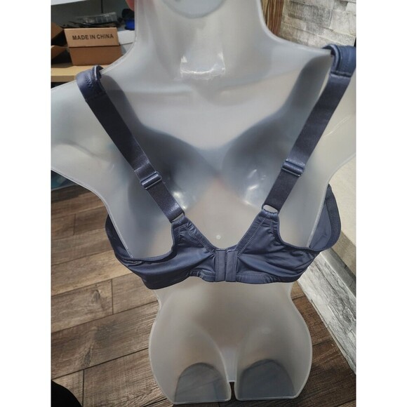 Warner's 42C Blue Cushioned Underwire For Support & Comfort Full Coverage - Picture 4 of 8